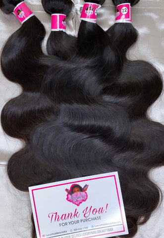 Mink Brazilian 3 Bundles + Hd Closure
